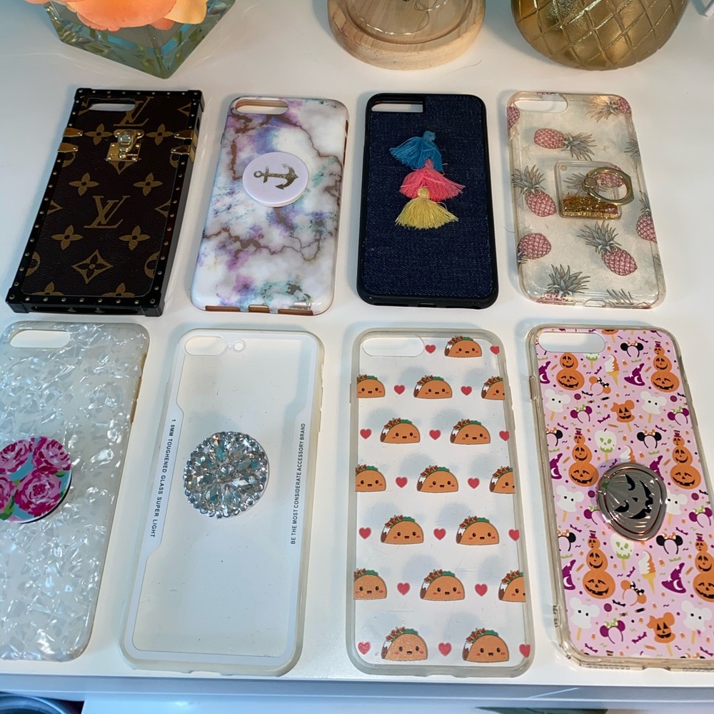 iPhone 8 Plus phone cases (lot of 11)